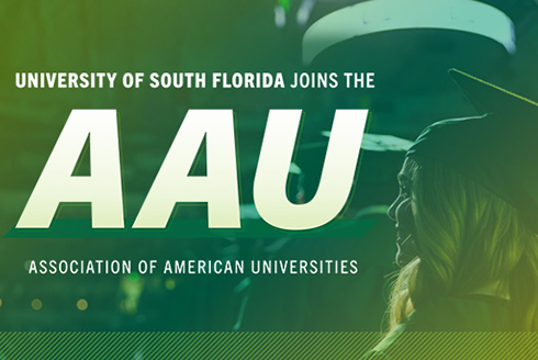 ֱ joins the AAU. Association of American Universities.